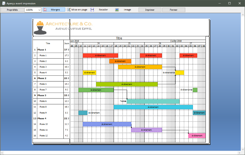 sodeasoft gnt planning