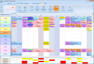 aide à la planification dans le logiciel de planning