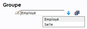 Regoupement des ressources à 1 ou plusieurs groupes