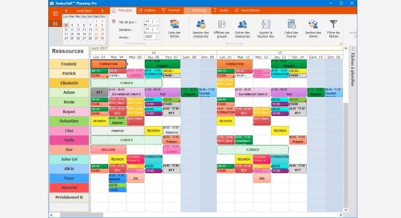 SodeaSoft Planning Pro screenshot