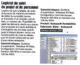 Logiciel de suivi de projet et personnel