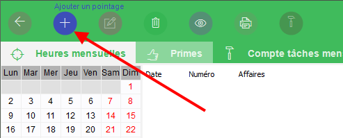 ajouter un pointage
