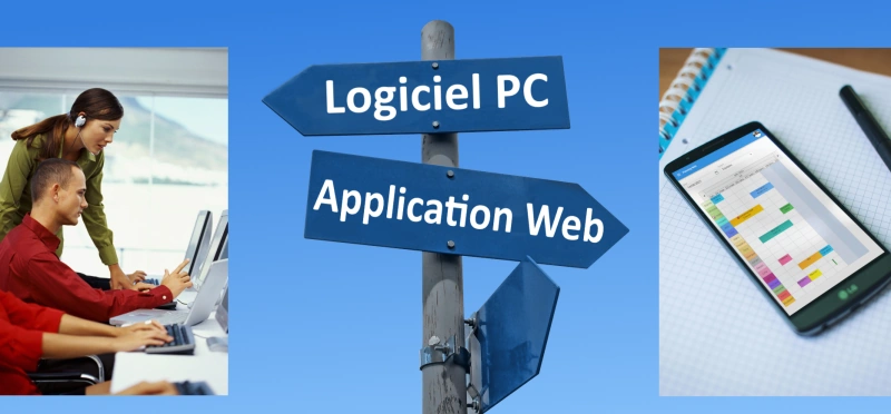 Choisir entre un logiciel ou une application web de planning